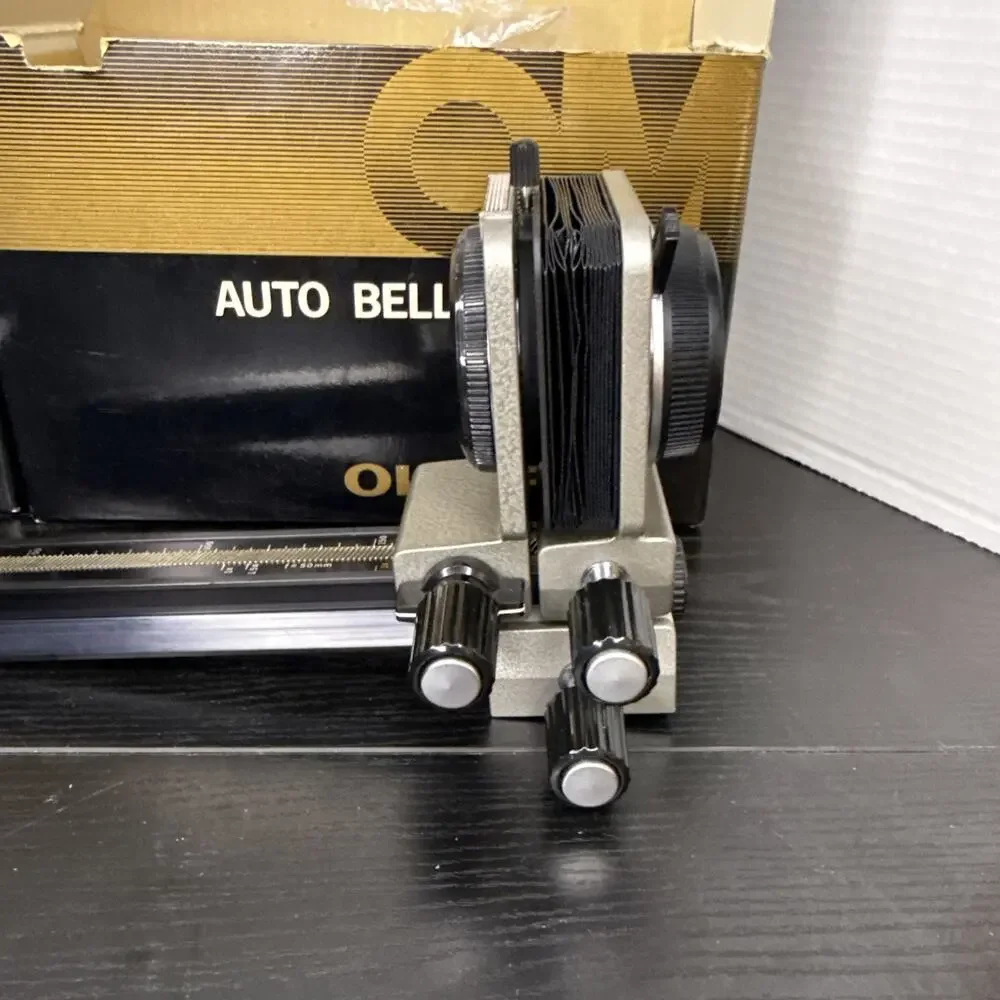 2 Super Rare NOS Olympus Auto Bellows For OM System Cameras W/ Box